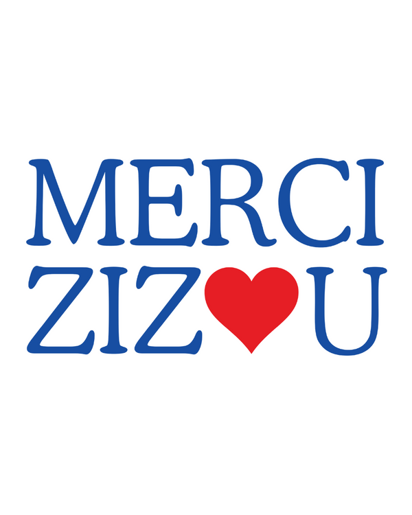 Merci Zizou T Shirt