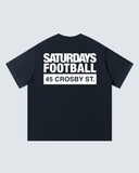 Crosby St. Unisex Oversized T-Shirt - Black
