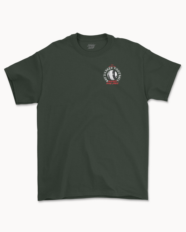 Fuck Pay to Play T Shirt - Forest Green