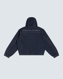 Men's Boxy Vintage Wash Hooded Denim Jacket