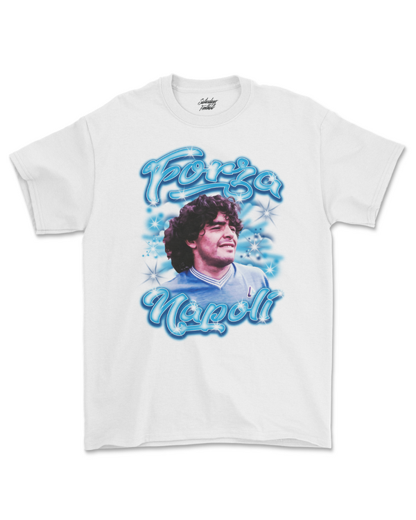 Forza Napoli T Shirt - White