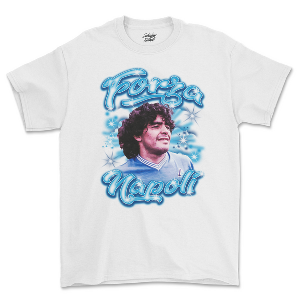 Forza Napoli T Shirt White Saturdays Football