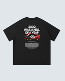 2002 Was a Hell of a Year Unisex Oversized T-Shirt