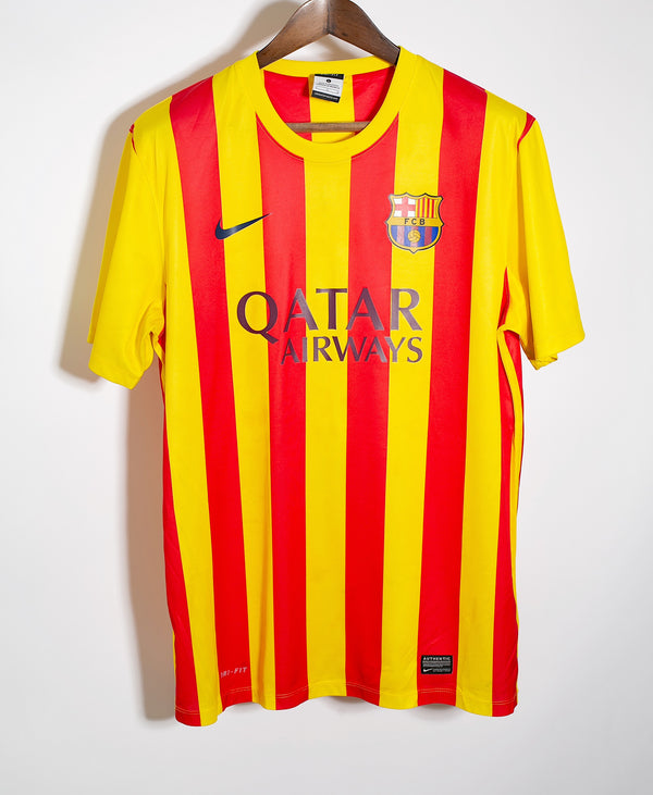 Barcelona 2013-14 Neymar Away Fan Kit (L)