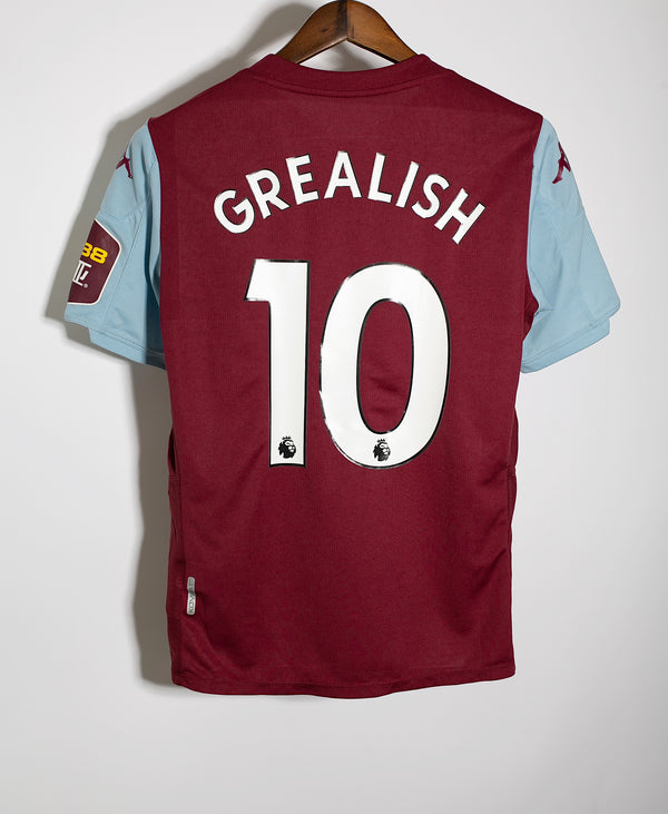 Aston Villa 2019-20 Grealish Home Kit (M)