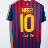 Barcelona 2011-12 Messi Home Kit (M)
