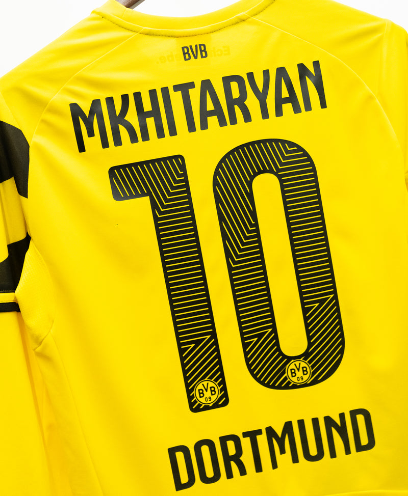 Borussia Dortmund 2014-15 Mkhitaryan Long Sleeve Home Kit (S)