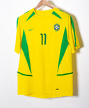 Brazil 2002 Ronaldinho Home Kit (L)