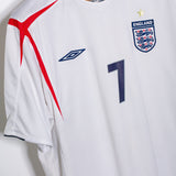 England 2006 Beckham Home Kit (2XL)