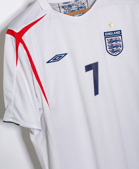 England 2006 Beckham Home Kit (2XL)