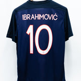 PSG 2015-16 Ibrahimovic Home Kit (L)
