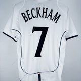 England 2002 Beckham Home Kit (S)