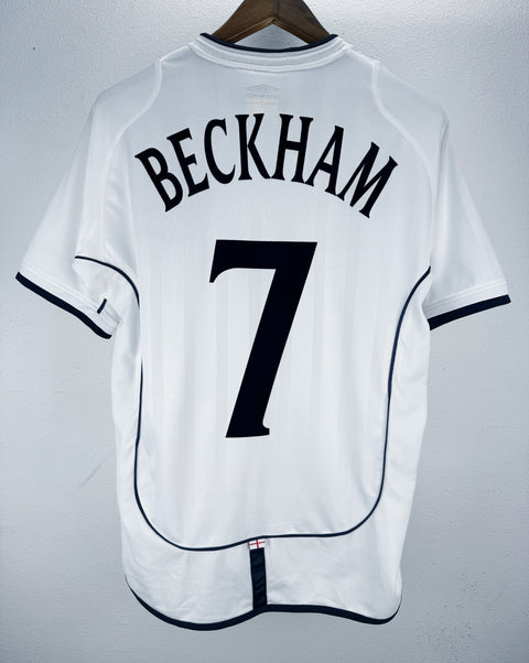 England 2002 Beckham Home Kit (S)