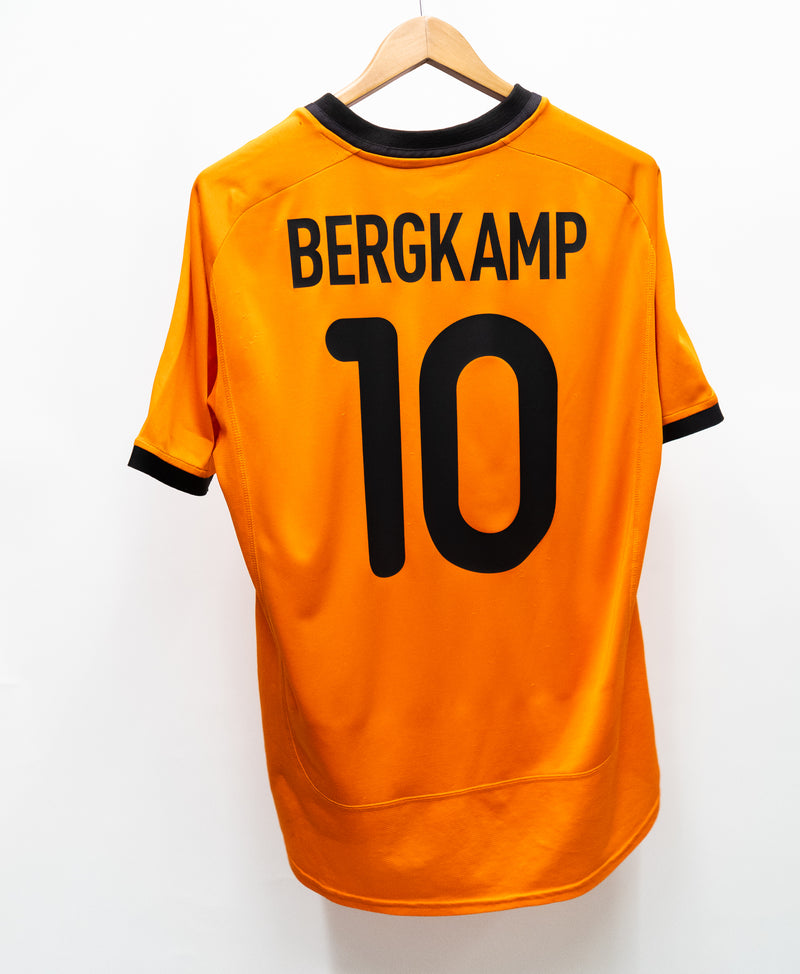 Netherlands 2000 Bergkamp Home Kit (XL)