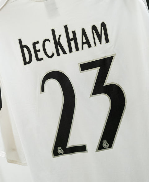 Real Madrid 2005-06 Beckham Home Kit (2XL)