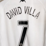 Valencia 2006-07 David Villa Home Kit (L)