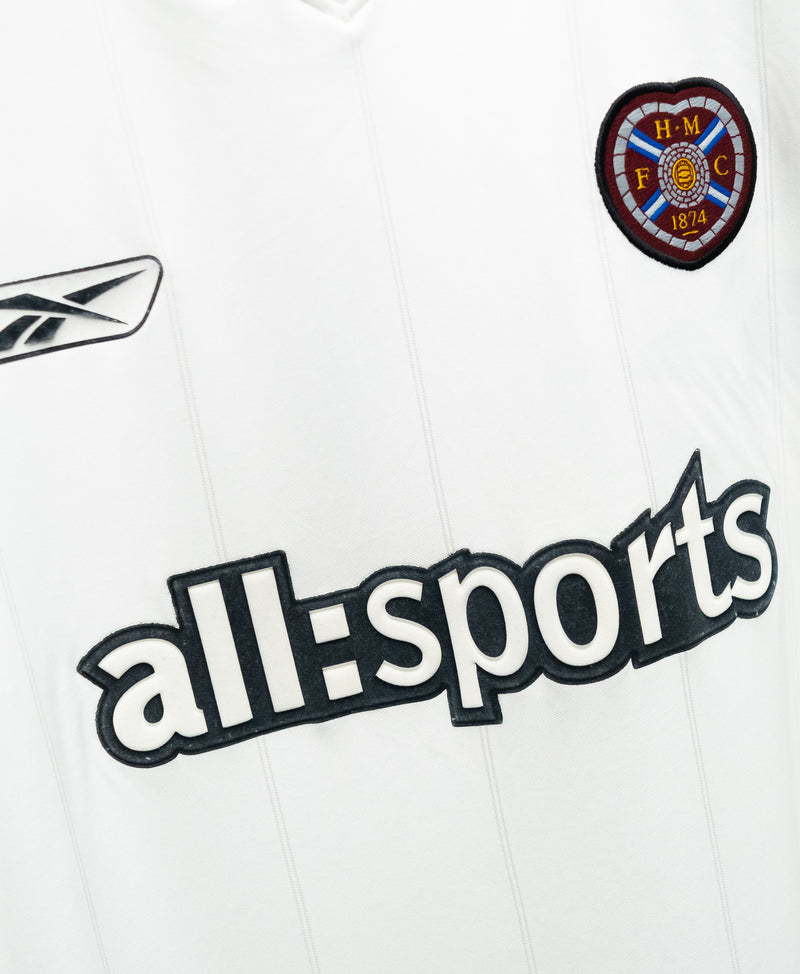 Hearts 2003-04 Away Kit (L)