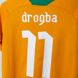 Ivory Coast 2012 Drogba Home Kit (L)