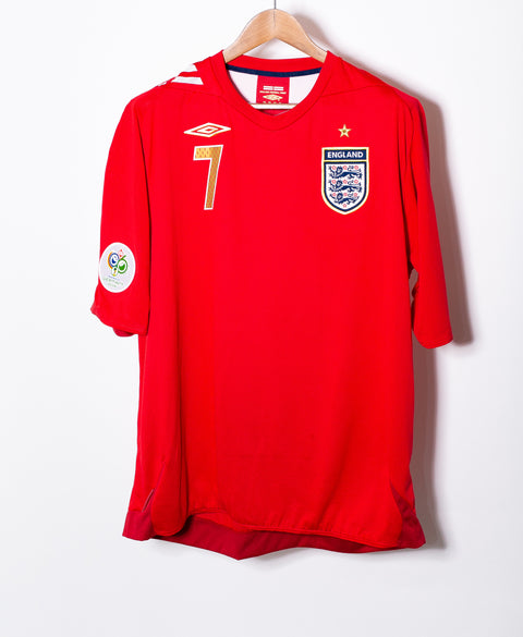 England 2006 Beckham Away Kit (2XL)