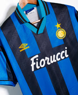 Inter Milan 1994-95 Bergkamp Home Kit (M)