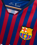 Barcelona 2018-19 Messi Long Sleeve Home Kit (M)