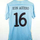 Manchester City 2011-12 Kun Aguero Home Kit (M)