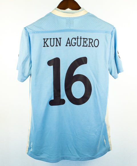 Manchester City 2011-12 Kun Aguero Home Kit (M)