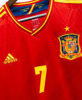 Spain 2012 David Villa Home Kit W/ Tags (XL)