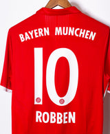 Bayern Munchen 2016-17 Robben Player Issue Home Kit (L)