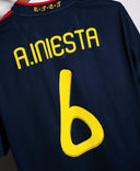 Spain 2010 Iniesta Away Kit (L)
