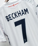 England 2008 Beckham Home Kit (L)