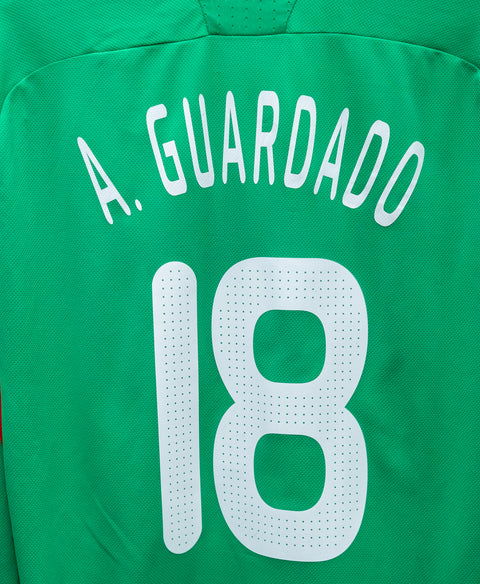 Mexico 2008 Long Sleeve A. Guardado Home Kit (XL)