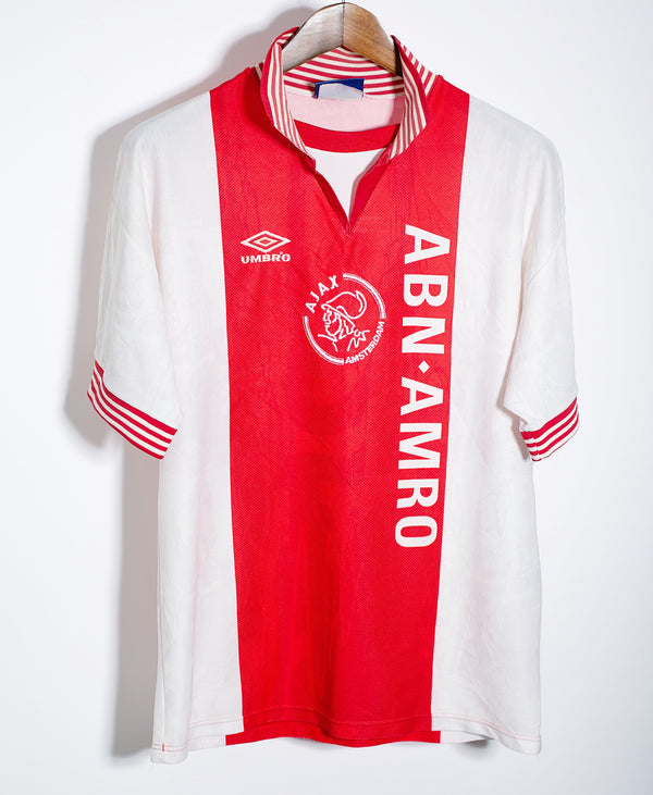 Ajax 1996-97 Kluivert Home Kit (M)