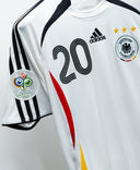 Germany 2006 Podolski Home Kit (S)