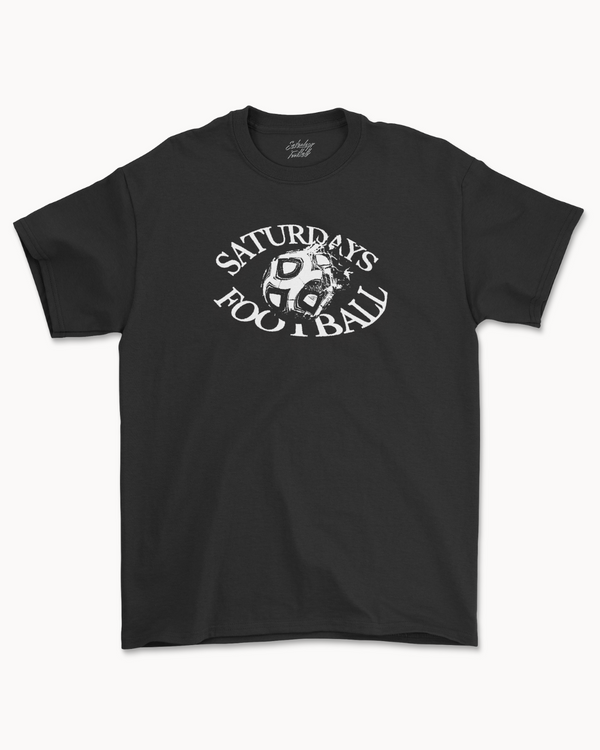 Distressed Logo T Shirt - Black