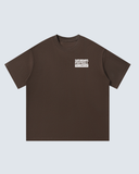 La Brea Unisex Oversized T-Shirt - Coffee