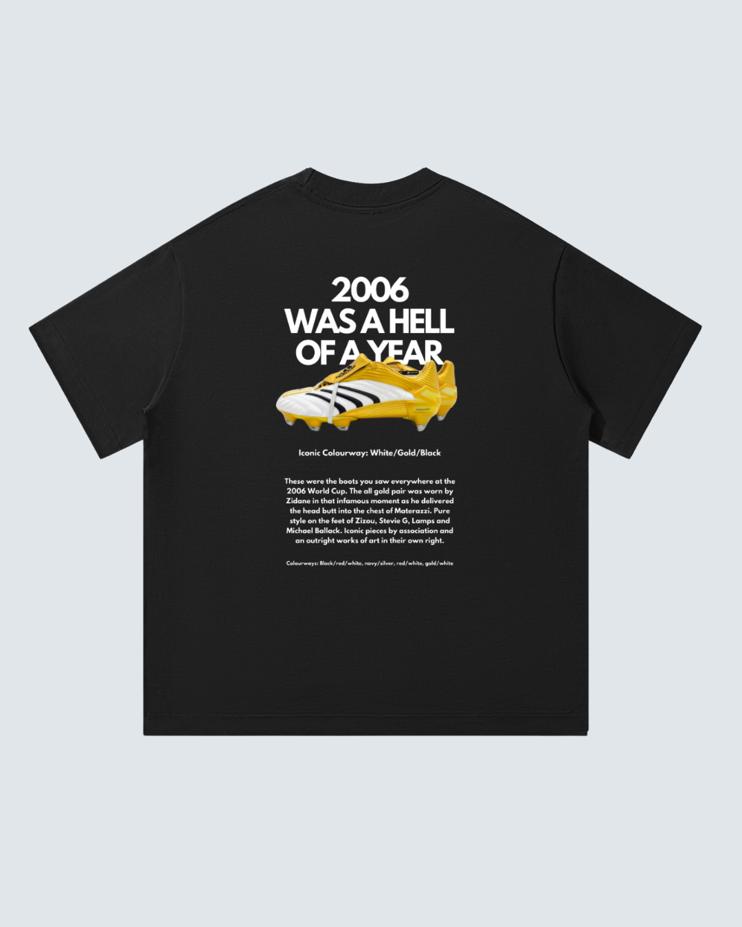 2006 Was a Hell of a Year Unisex Oversized T-Shirt