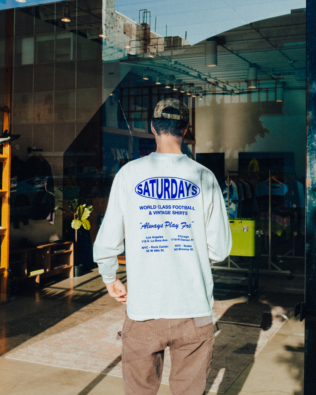 Saturdays Football World Class Long Sleeve, view 5