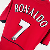 Manchester United 2003-04 Ronaldo Home Kit (S)