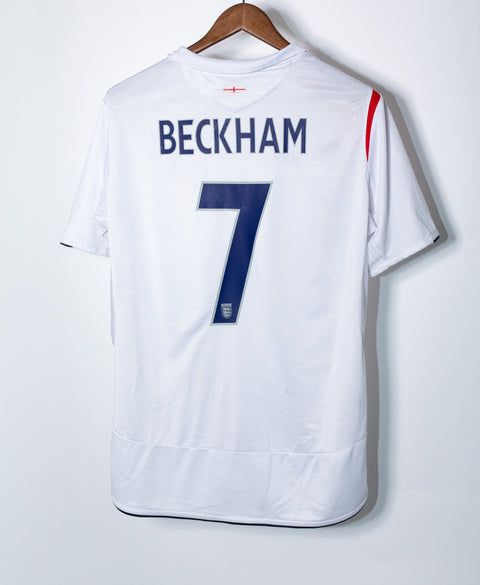 England 2006 Beckham Home Kit (XL)