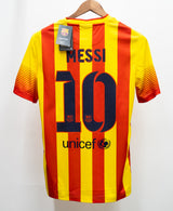 Barcelona 2013-14 Messi Away Kit w/ Tags (S)