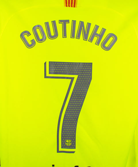 Barcelona 2018-19 Coutinho Away Kit W/ Tags (M)