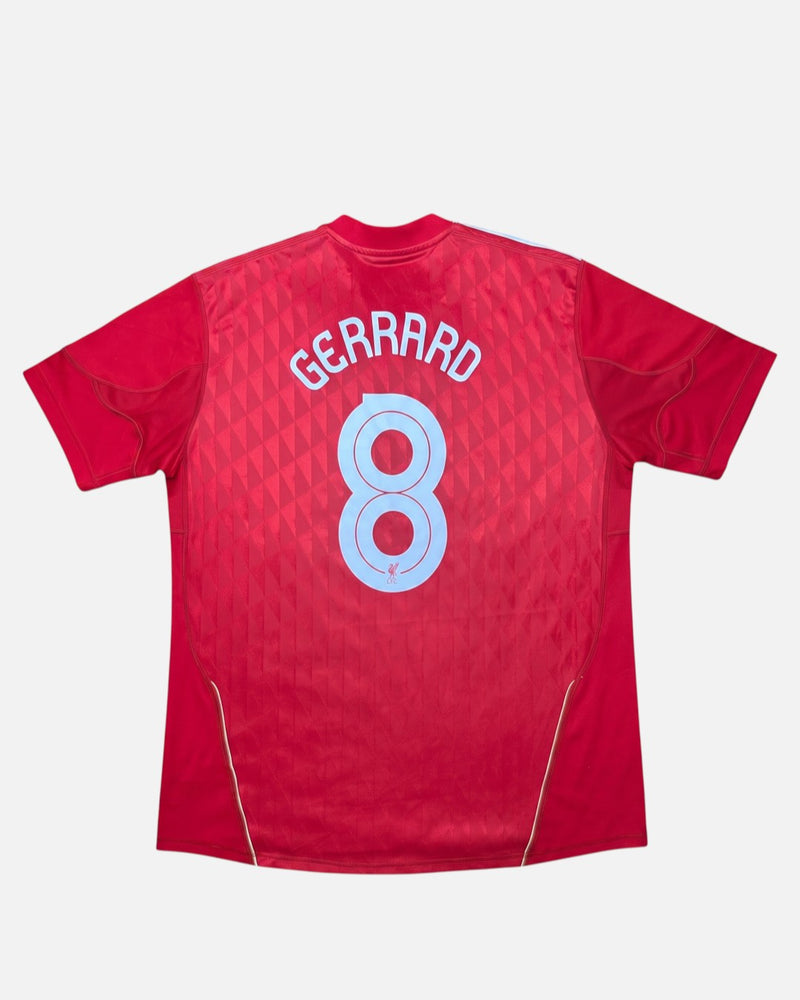 Liverpool 2010-11 Gerrard home vintage football shirt, size XL.