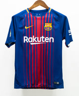 Barcelona 2017-18 I. Rakitic Home Kit (S)