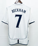 England 2002 Beckham Home Kit (L)