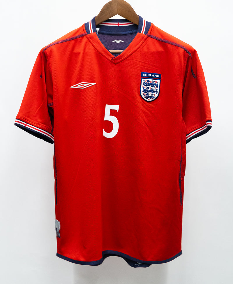 England 2002 Ferdinand Away Kit (M)