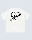 Sabados Unisex Oversized T-Shirt - White