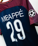 PSG 2017-18 Mbappe Home Kit (XL)
