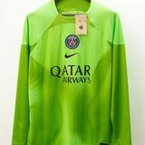 PSG 2022-23 Long Sleeve GK Kit NWT (L)