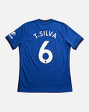 Chelsea 2020-21 Thiago Silva home vintage football shirt, size L.